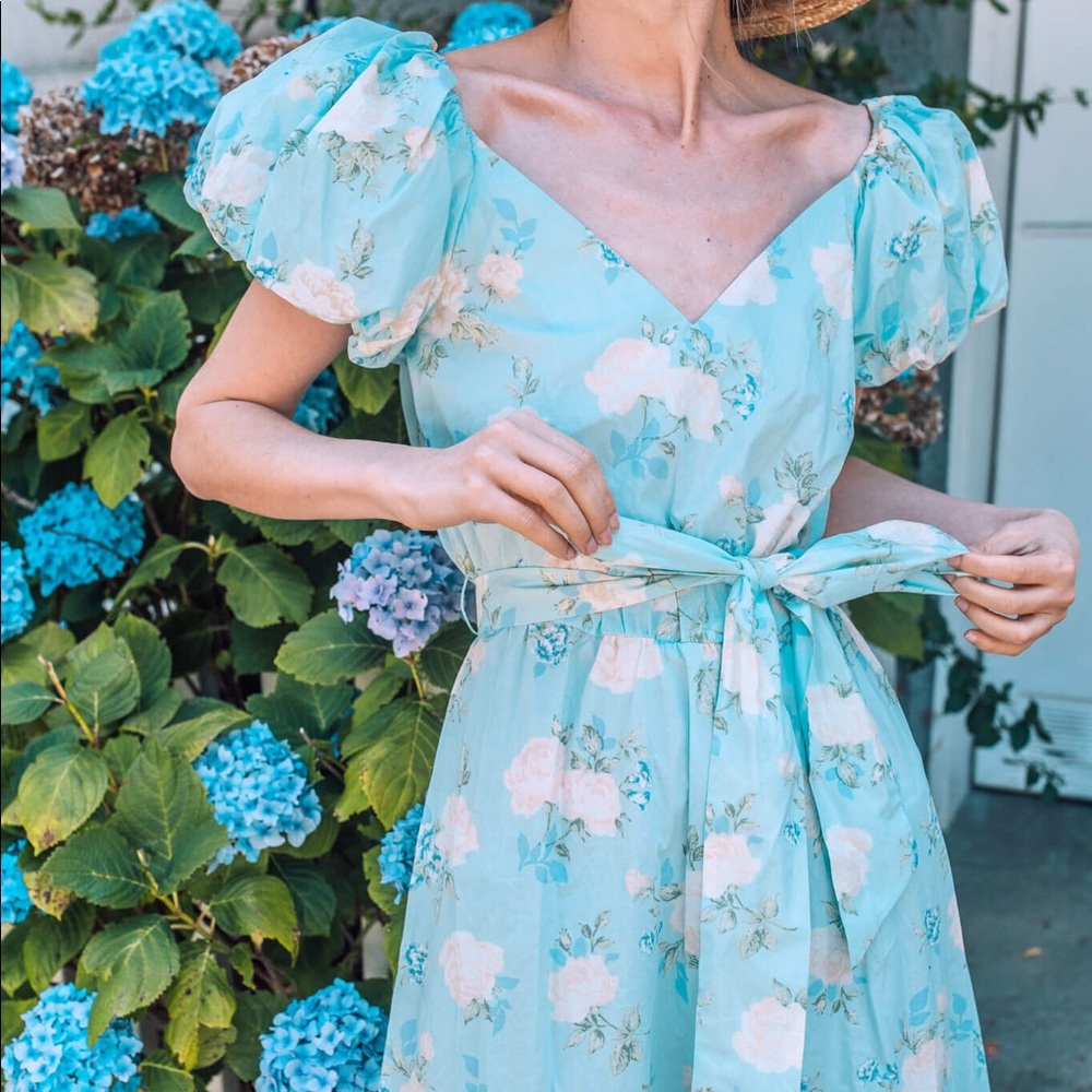 LoveShackFancy x Target Estelle Puff Sleeve Dress size 8